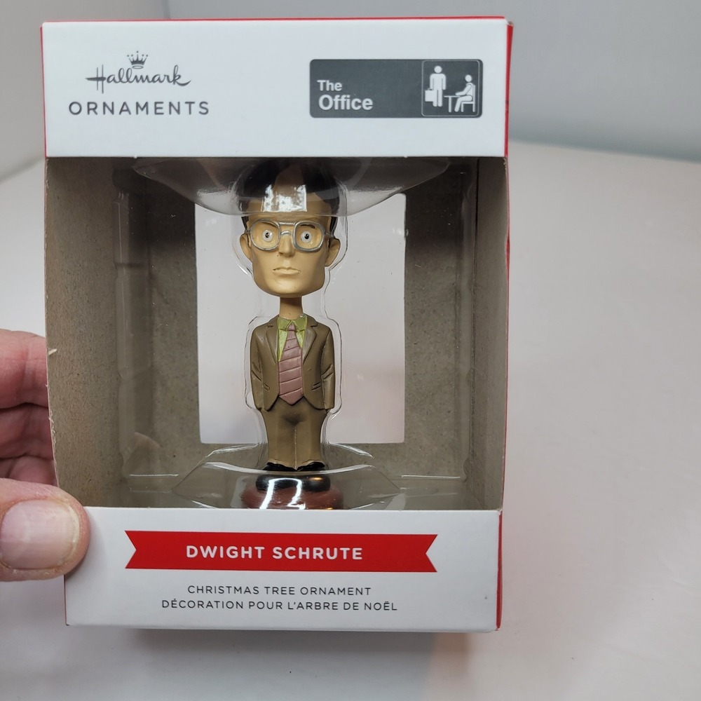 NEW Hallmark The Office Dwight Schrute Christmas Ornament